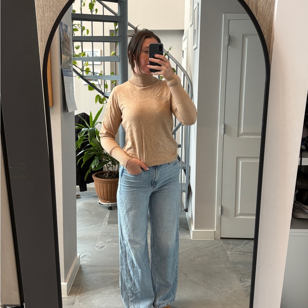 Worthington Warm Carmel Turtleneck